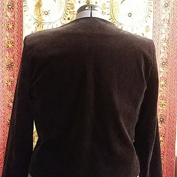 Potomac Collection Velvet 4 Button Cotton Blazer - Picture 8 of 8